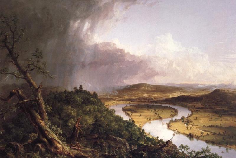 Thomas Cole View from Mount Holyoke,Northampton,MA.after a Thunderstorm Germany oil painting art